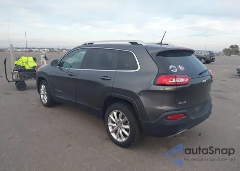 2016 Jeep Cherokee Limited из США, поврежденный, VIN 1C4PJMDB3GW261483